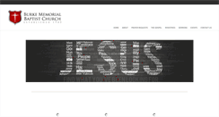 Desktop Screenshot of burkememorialbaptist.org